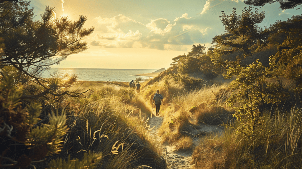 Wandern in Cuxhaven Dühnen