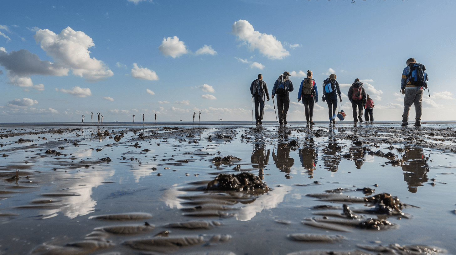 Wandern in Cuxhaven Watt