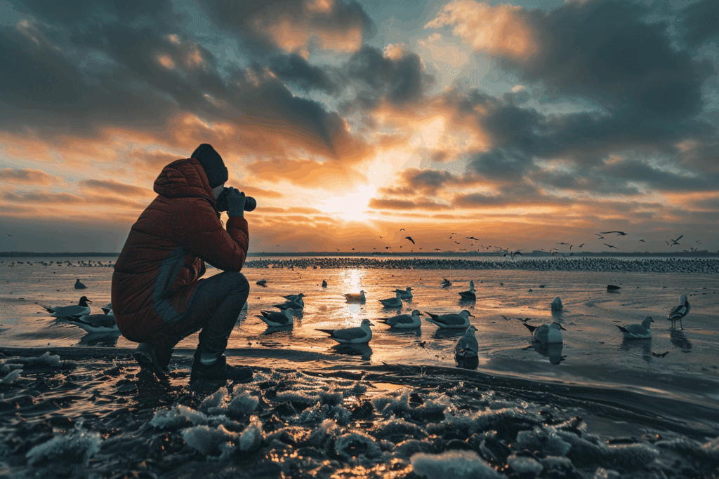 Wattwanderung Cuxhaven Möwe