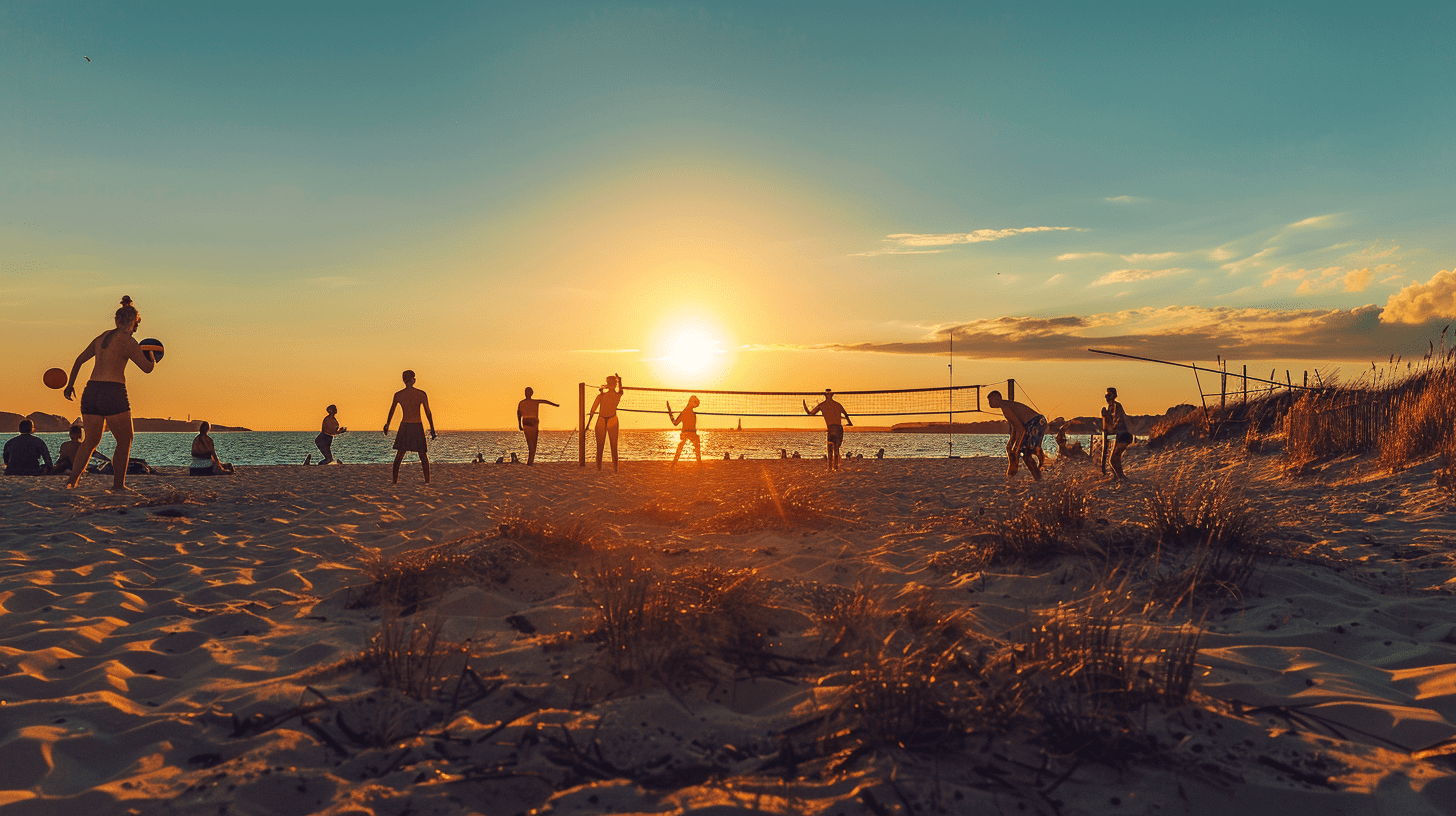 Strand Döse Sonnenuntergang