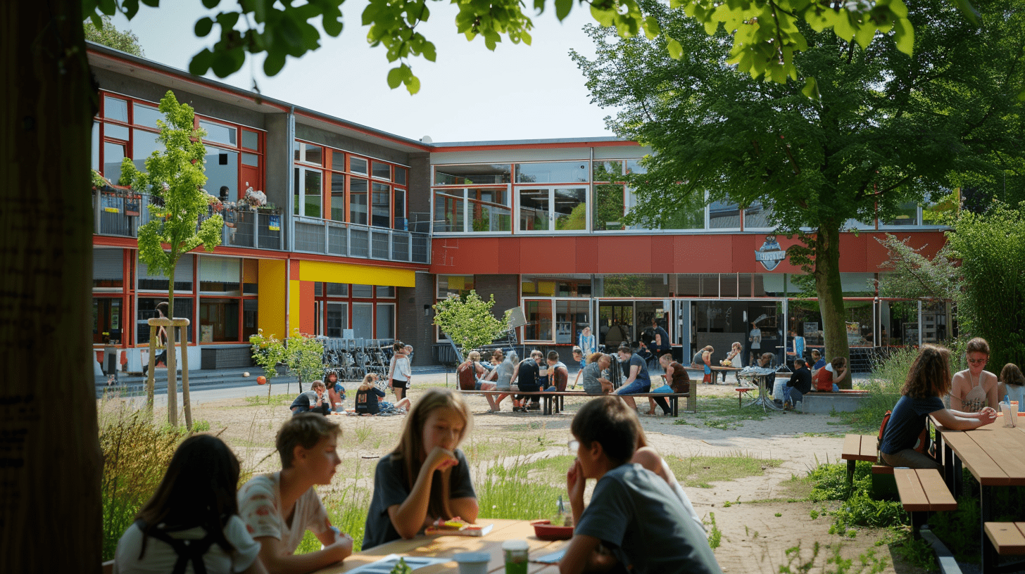 Cuxhaven Gesamtschule Pause