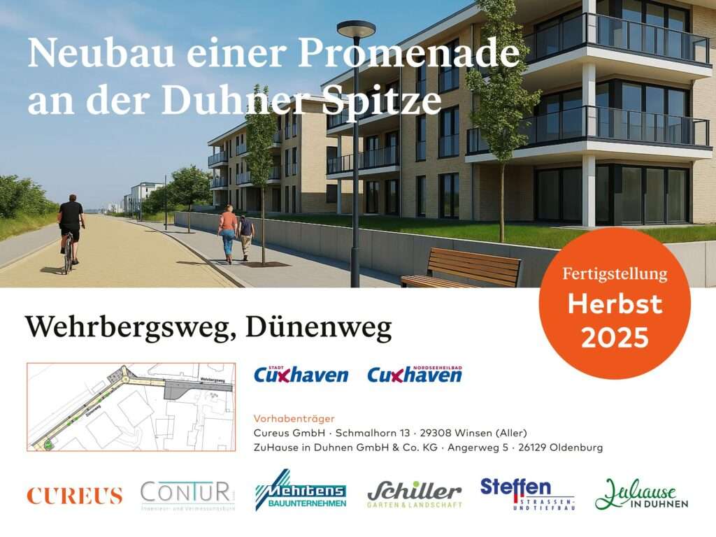 Neue Promenade in Cuxhaven Partner
