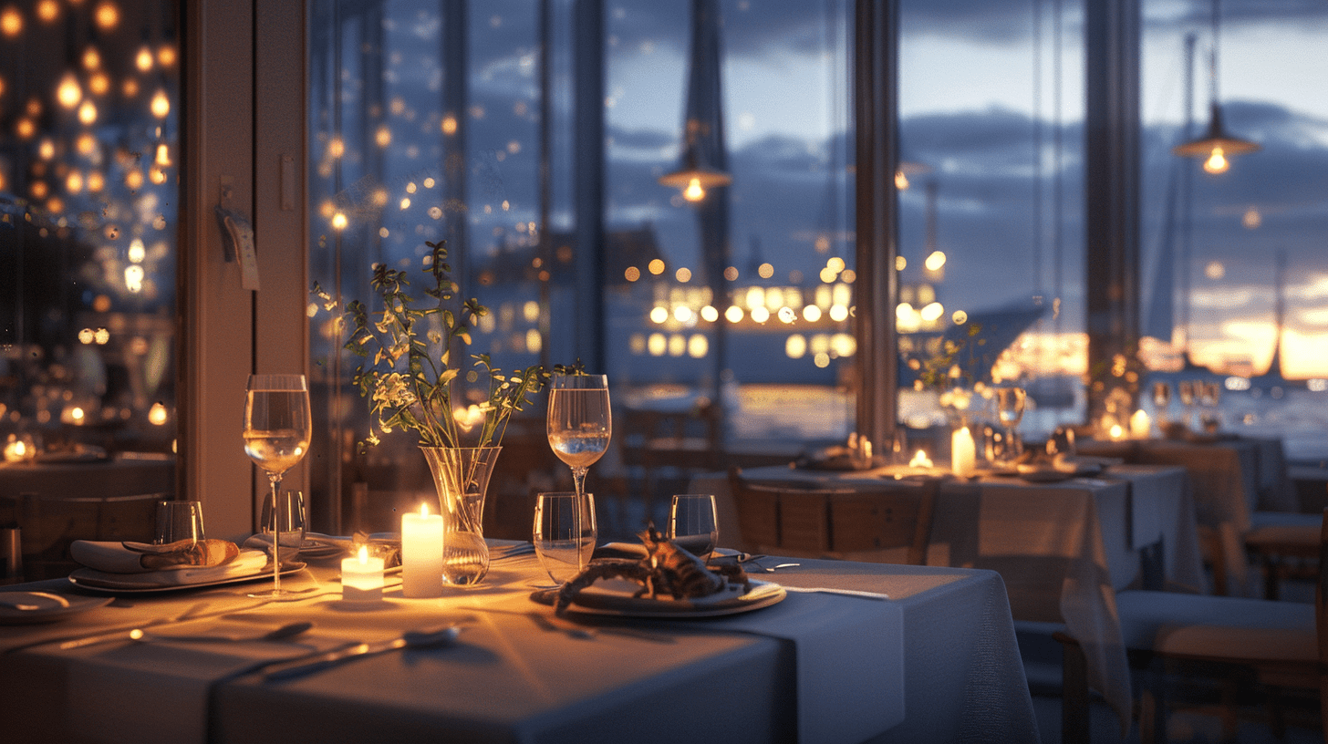 Stilvolle Nordisch Diner Cuxhaven Bildernull